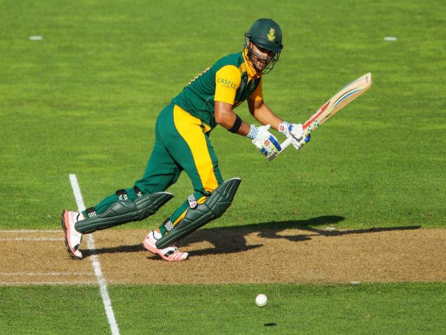 Duminy is out for the tourists